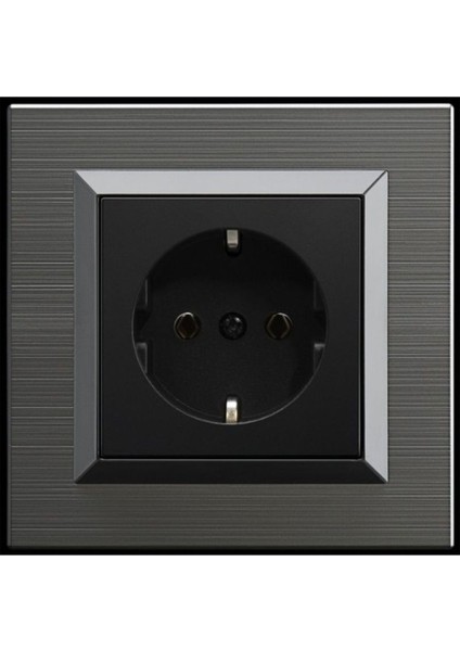 5 Adet Ovivo Quantum Manyetik Gri Topraklı Priz + Çerçeve Dahildir fiyatları