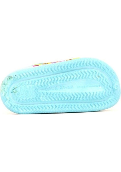 Kız Çocuk Unicorn Figürlü Kaydırmaz Rahat Tabanlı Havuz-Plaj-Tatil-Bahçe Cross Terlik Sandalet modelleri