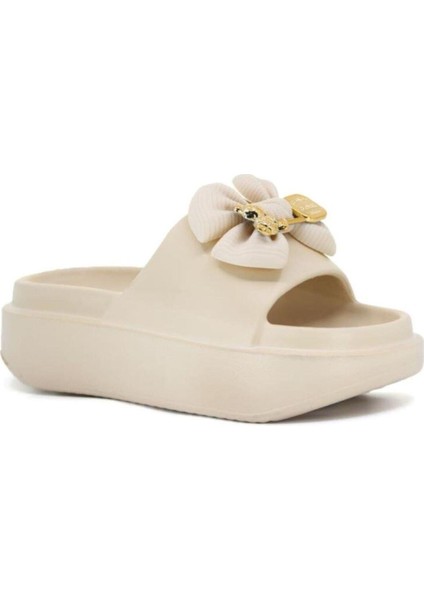 Kadın Kristal Taşlı Yüksek Lux Eva Havuz Plaj Günlük Terlik