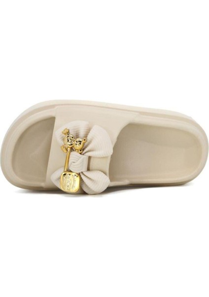 Kadın Kristal Taşlı Yüksek Lux Eva Havuz Plaj Günlük Terlik fiyatları