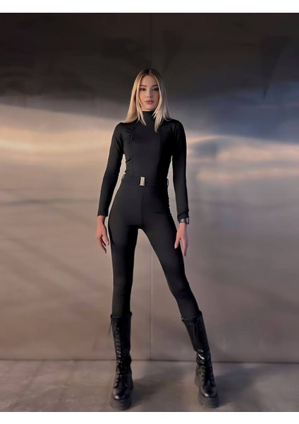 Kadın Tulum – Black Fit Modeli modelleri