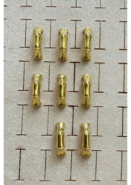Gold Çelik Bambu Tasarımlı Yüzük fırsatları