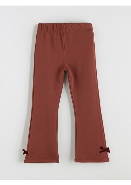 Yeni Sezon Beli Lastikli Ispanyol Paça Kız Çocuk Tayt fiyatları