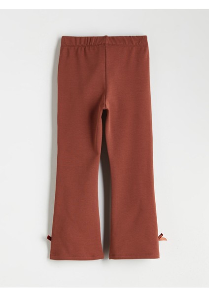 Yeni Sezon Beli Lastikli Ispanyol Paça Kız Çocuk Tayt fırsatları