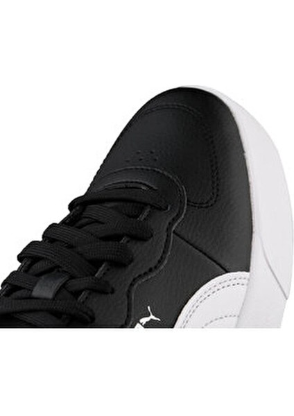 Kadın Puma Skye Clean Siyah Ayakkabı Düz Taban Tekstil Malzeme ile Konforlu Tasarım