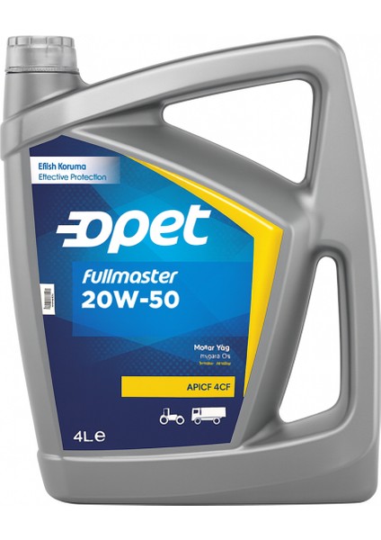 Fullmaster 20W-50 Motor Yağı 4l