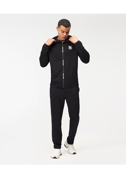 Beşiktaş Erkek Kapüşonlu Fermuarlı Sweatshırt 7526235T3 fırsatları