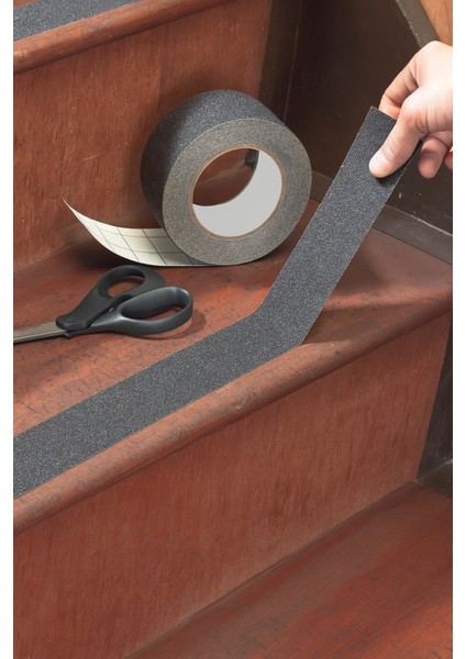 Merdiven Zemin Halı Kaydırmaz Ofis-Ev Bant 25MM X15 mt modelleri