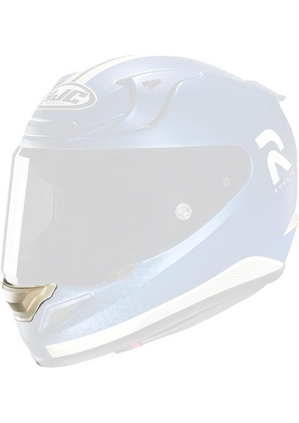 RPHA12 Kask Çene Havalandırma Semı Flat Tıtanıum