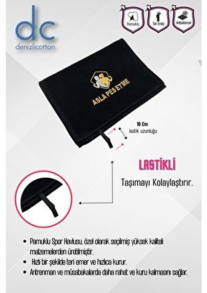 Nakışlı Sporcu Havlusu Pamuklu, Antibakteriyel, Ter Emici Fitness Plates Boks Tenis Spor Havlusu fiyatları