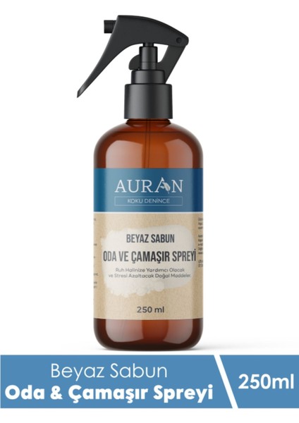 Beyaz Sabun Oda ve Çamaşır Spreyi 250ML