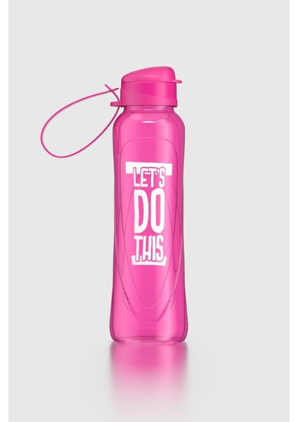 Sky Çıkarılabilir Taşıma Askılı Desenli 630 ml Matara 912062 Fuşya