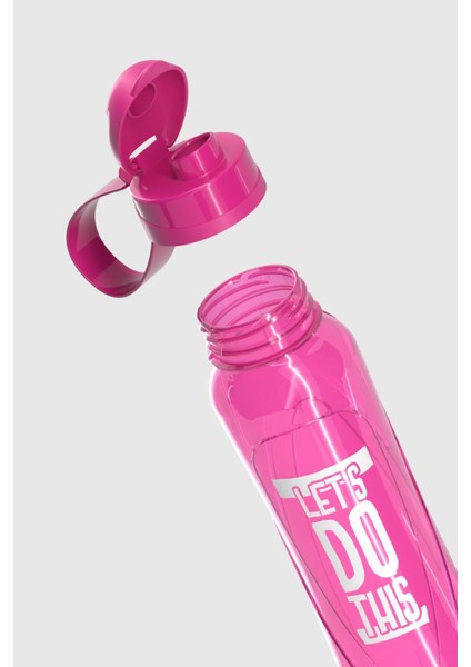 Sky Çıkarılabilir Taşıma Askılı Desenli 630 ml Matara 912062 Fuşya modelleri