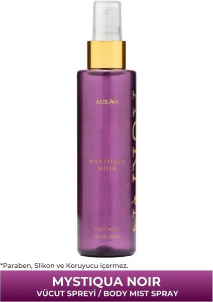 Mystiqua Noir Parfümlü Kadın Vücut Spreyi 150ML