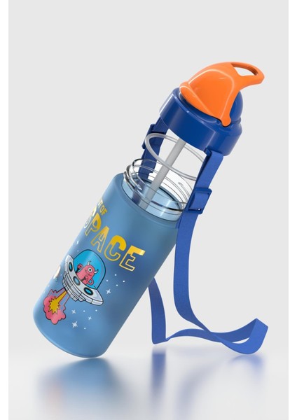 Sonic Air Desenli 500 ml Askılı Pipetli Mat Tritan Çocuk Matara 912119 Mavi fiyatları