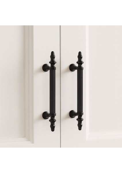 -Sert Plastik 96 mm Siyah Mobilya Mutfak Çekmece Dolap Dolabı Kulpu Kulbu Kulpları fiyatları