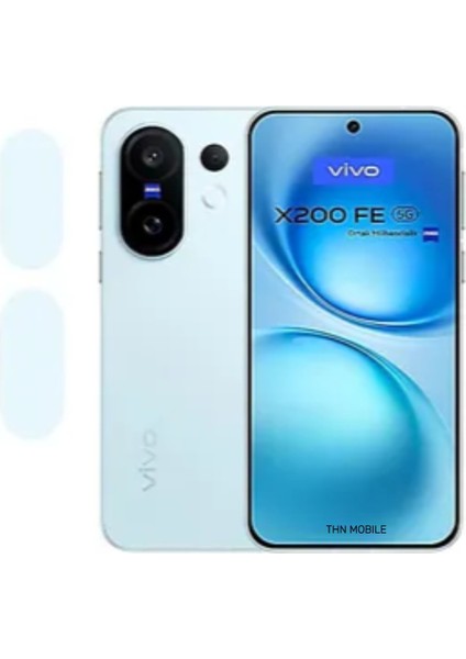 Vivo X200 Fe Esnek Nano Kırılmaz Kamera Lens Koruyucu(2 Adet)