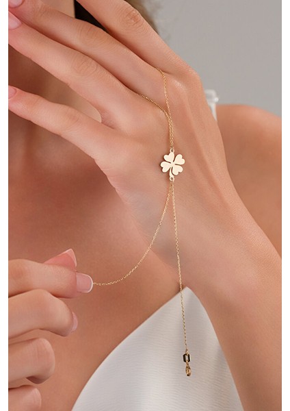 14 Ayar Altın Yonca Model Şahmeran modelleri