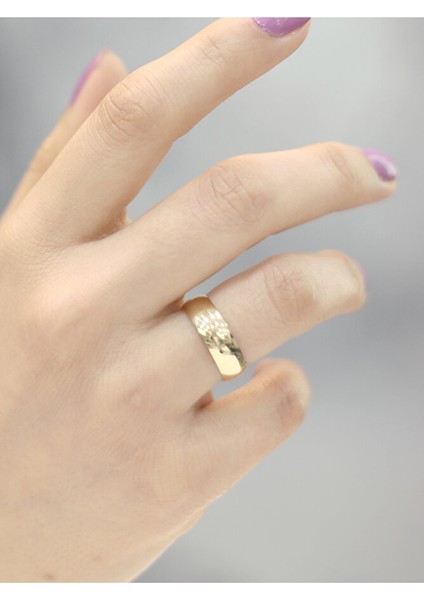 14 Ayar Altın 6mm Alyans Yüzük fiyatları