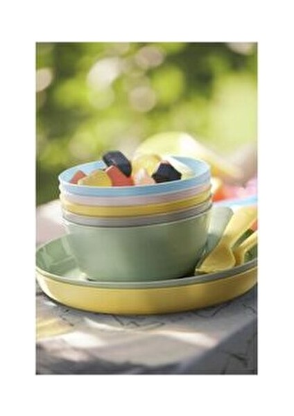 Kalas Tabak Seti Pastel Tonlar 6 Adet