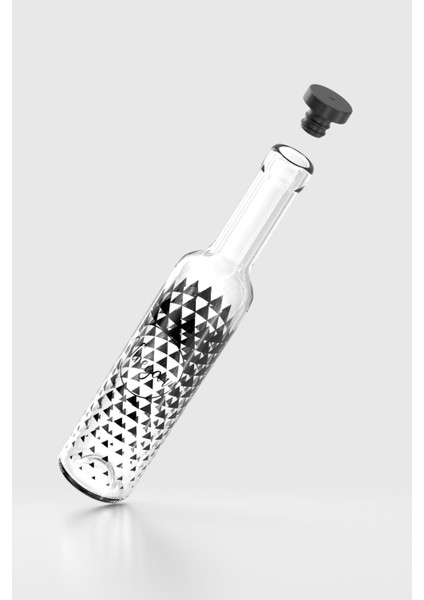 Hena Vinegar Desenli 500 ml Siyah Tıpalı Cam Sirkelik 152013 modelleri