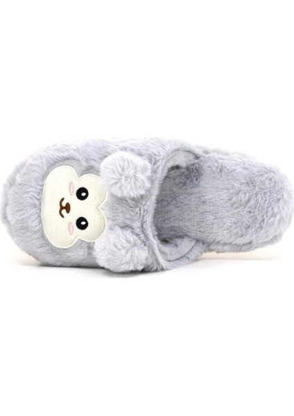 Anne Kız Ev Terliği Rahat Peluş Tüylü Kışlık Terlik Hayvanlı fiyatları