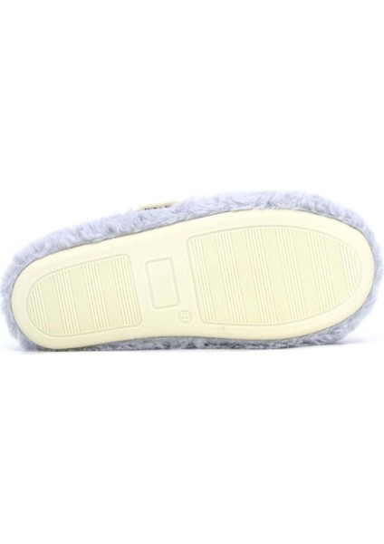 Anne Kız Ev Terliği Rahat Peluş Tüylü Kışlık Terlik Hayvanlı fırsatları