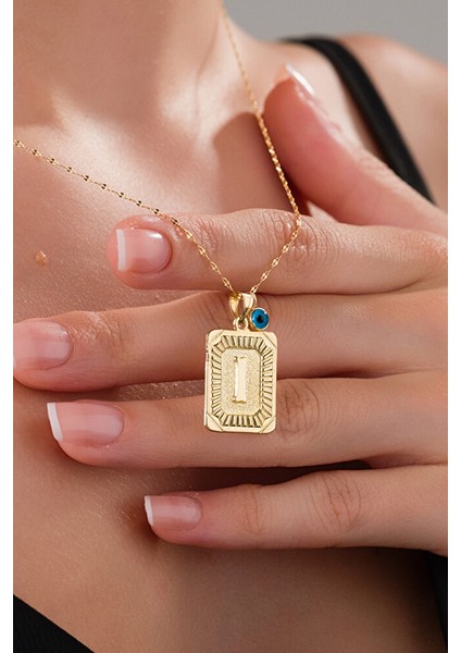 14 Ayar Altın Vintage I Harfli Kolye fiyatları