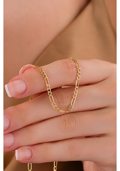 14 Ayar Altın Figaro Model Kolye modelleri