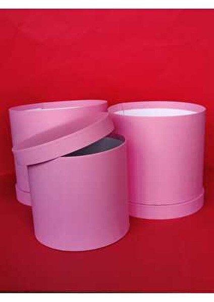 Pembe Silindir Set Çap 26.3 Yükseklik 20 cm fiyatları