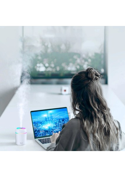 LED Işıklı Oda Hava Nemlendirici Mini Taşınabilir USB Girişli H2O Humidifier modelleri