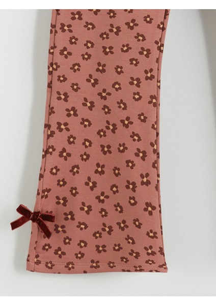 Yeni Sezon Baskılı Kız Çocuk Tayt 2'li modelleri