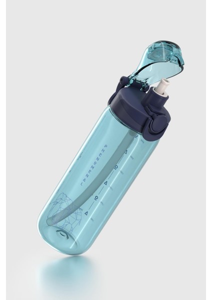 Wave Duplo 630 ml Opsiyonel Pipetli Tritan Matara 912176 Mavi modelleri