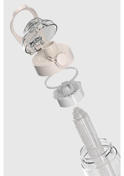 Saga Buz Hazneli 730 ml Tritan Matara 911039 Bej modelleri