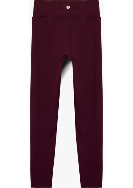 Yüksek Bel Skinny Fit Interlok Dikiş Detaylı Spor Tayt fiyatları