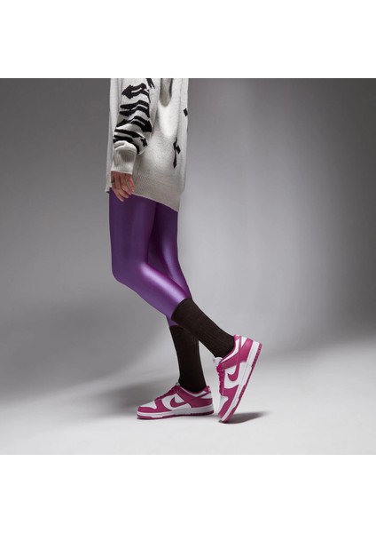 Dunk Low Next Nature Kadın Fuşya Deri Sneaker Ayakkabı -DD1873-110 fırsatları