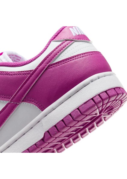Dunk Low Next Nature Kadın Fuşya Deri Sneaker Ayakkabı -DD1873-110
