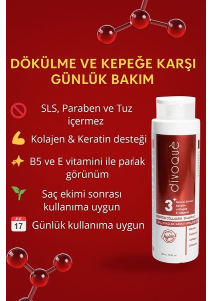 Kolajen & Keratin Şampuan 2’li Set (2 x 400 Ml) – Onarıcı Saç Bakımı fiyatları