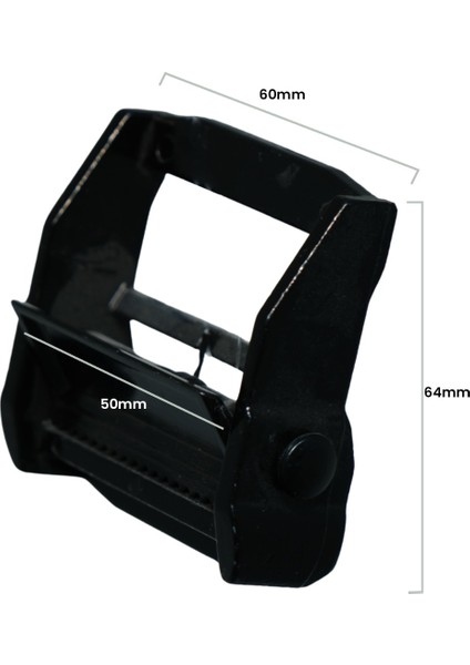 50MM Çinko Alaşım Kargo Bagaj Tokası – 800 kg Dayanıklı Metal Klips fiyatları