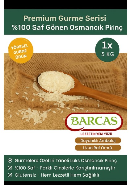 5 KG GÖNEN OSMANCIK PİRİNÇ fiyatları
