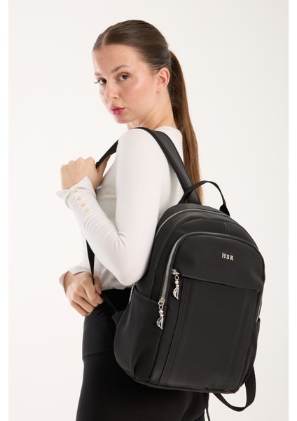 Su Geçirmez Çok Bölmeli Yumuşak Kadın Sırt Çantası