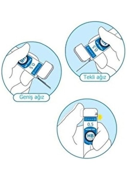 Mono-Wx 0,5 Mm B Uç 40 Parça Kırmızı Renkli Yüksek Kalite Kırtasiye Ürünü fiyatları