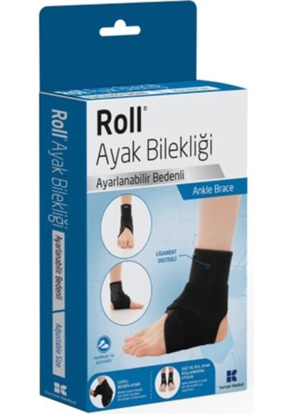 Asfstore Roll Ayarlanabilir Ayak Bilekliği