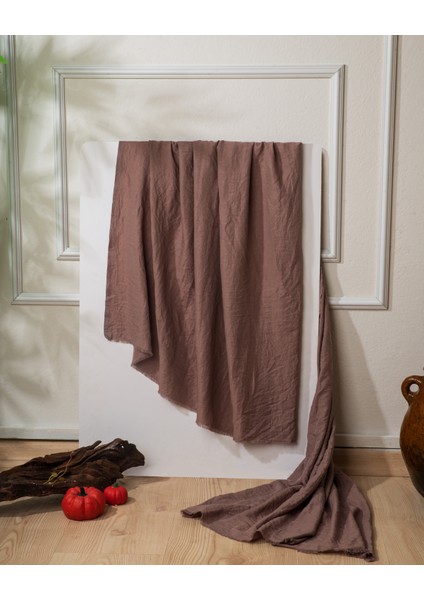 Kadın Fresh Eşarp Düz Renk Dokulu Soft Şal