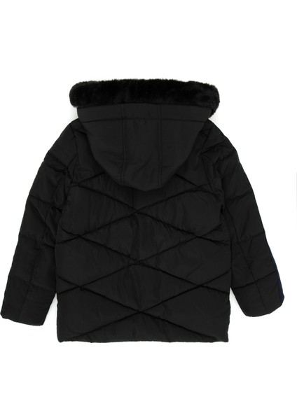 Erkek Çocuk Siyah Kaban 50310499-VR046 fiyatları