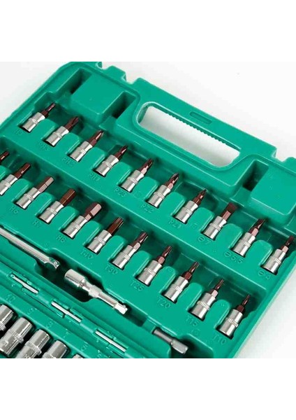 53 Adet 72 Dişli Cırcır Soket Seti S2 Paslanmaz Çelik Tornavida Uçları Taşınabilir Ev Araba Elektrik Tamir Aleti modelleri