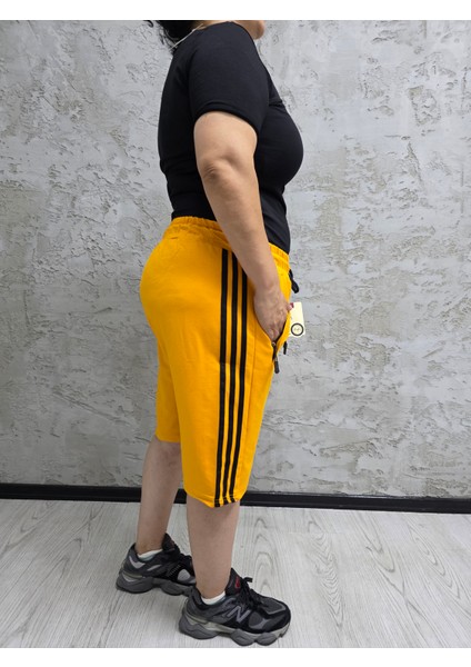 BSBYN-2245-BATTAL Beden Batan Şeritli Şort fiyatları