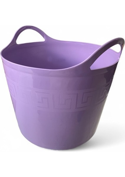 Mor, Esnek Plastik Kova – 42 Litre, Kurban Kovası, Esneyebilen Oyuncak ve Çamaşır Sepeti fiyatları