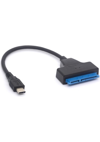 USB Type-C Sata 3.0 Dönüştürücü Kablo | 2.5inç SSD HDD Disk Bağlantı Adaptörü 6gbps Tak-Çalıştır