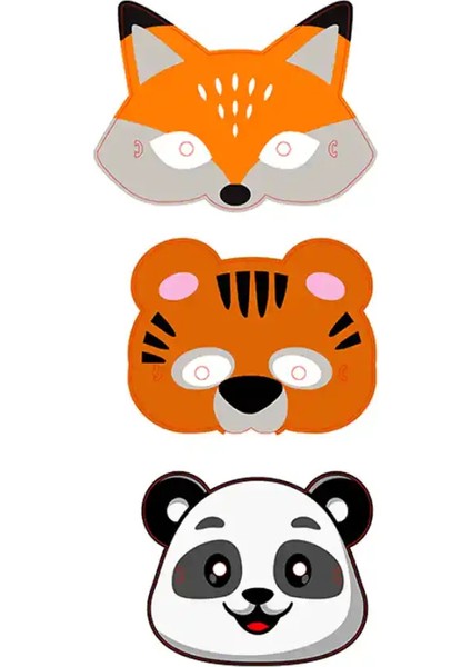 Sevimli Hayvanlar Karton Maske fiyatları